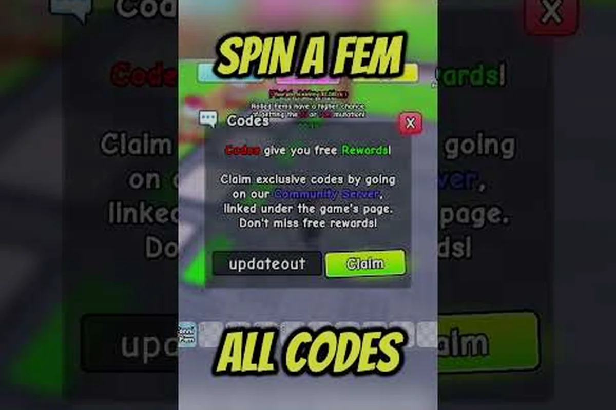 Spin a Fem All Codes: Full List of Working and Expired Rewards