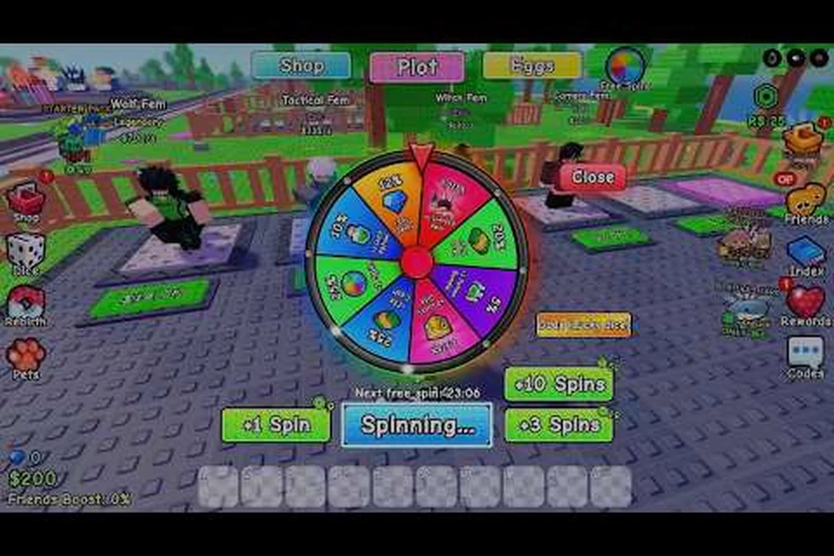 Spin a Fem Slot 2 Gamepass: Extra Plot Space and Robux Price